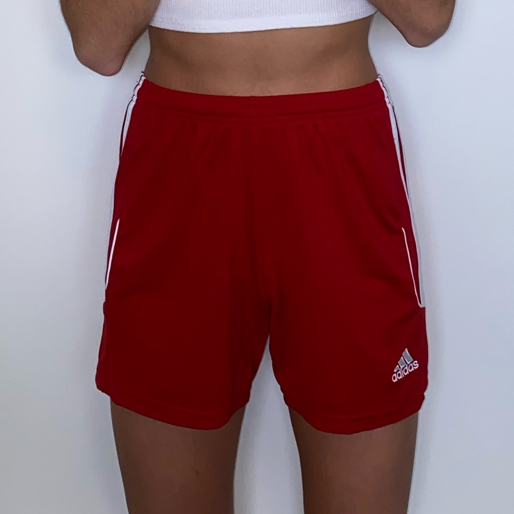Adidas Red Athletic Shorts